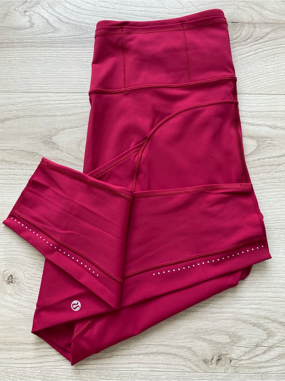 lululemon Deep Raspberry Running Leggings Size 10